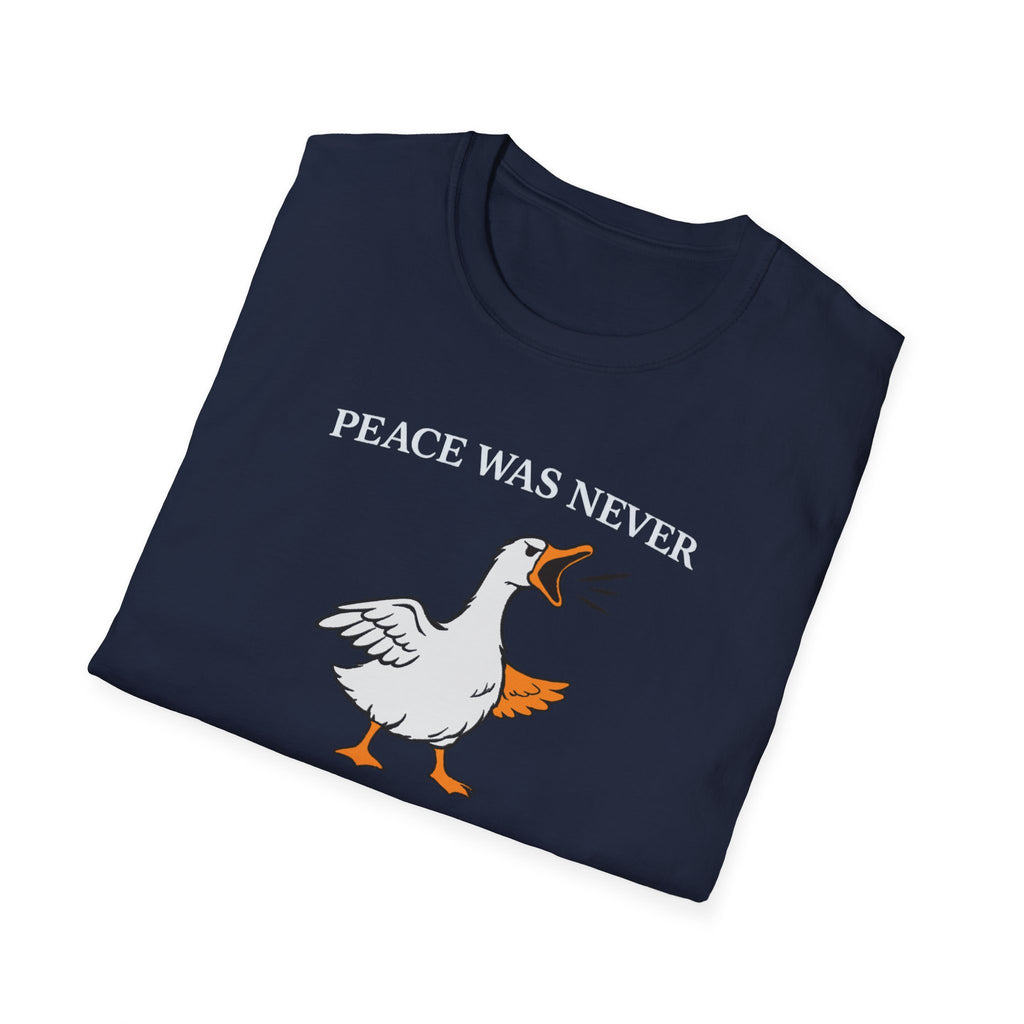 Peace was never an option