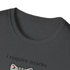 i require snacks