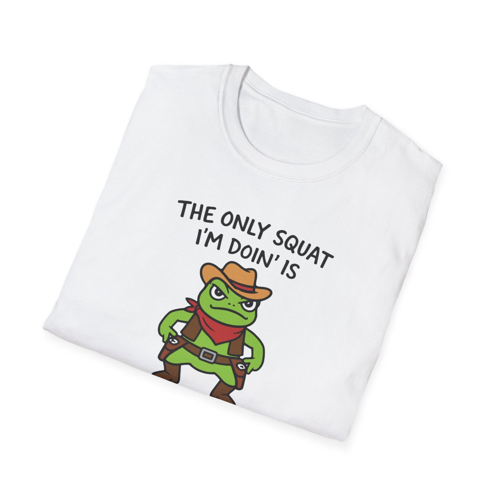 the only squat i'm doing is diddly