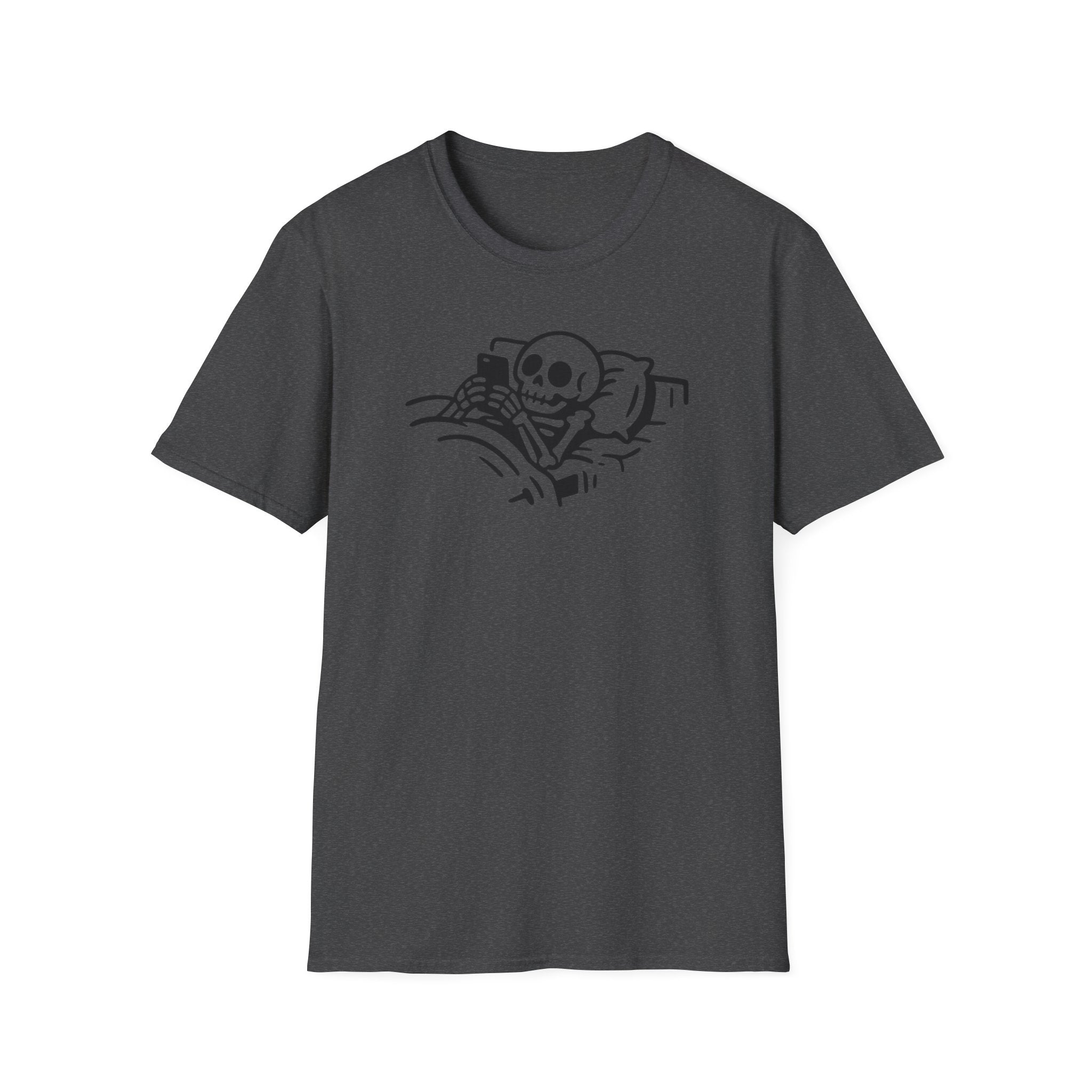Doomscrolling Skeleton