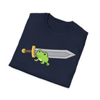 Frog Holding Sword