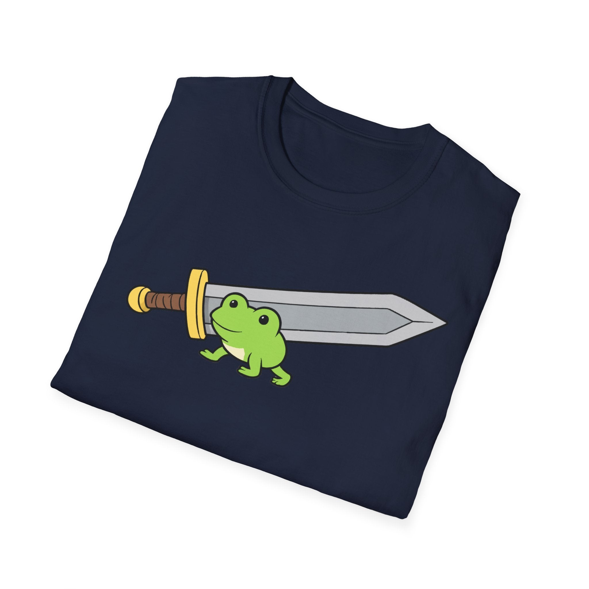Frog Holding Sword