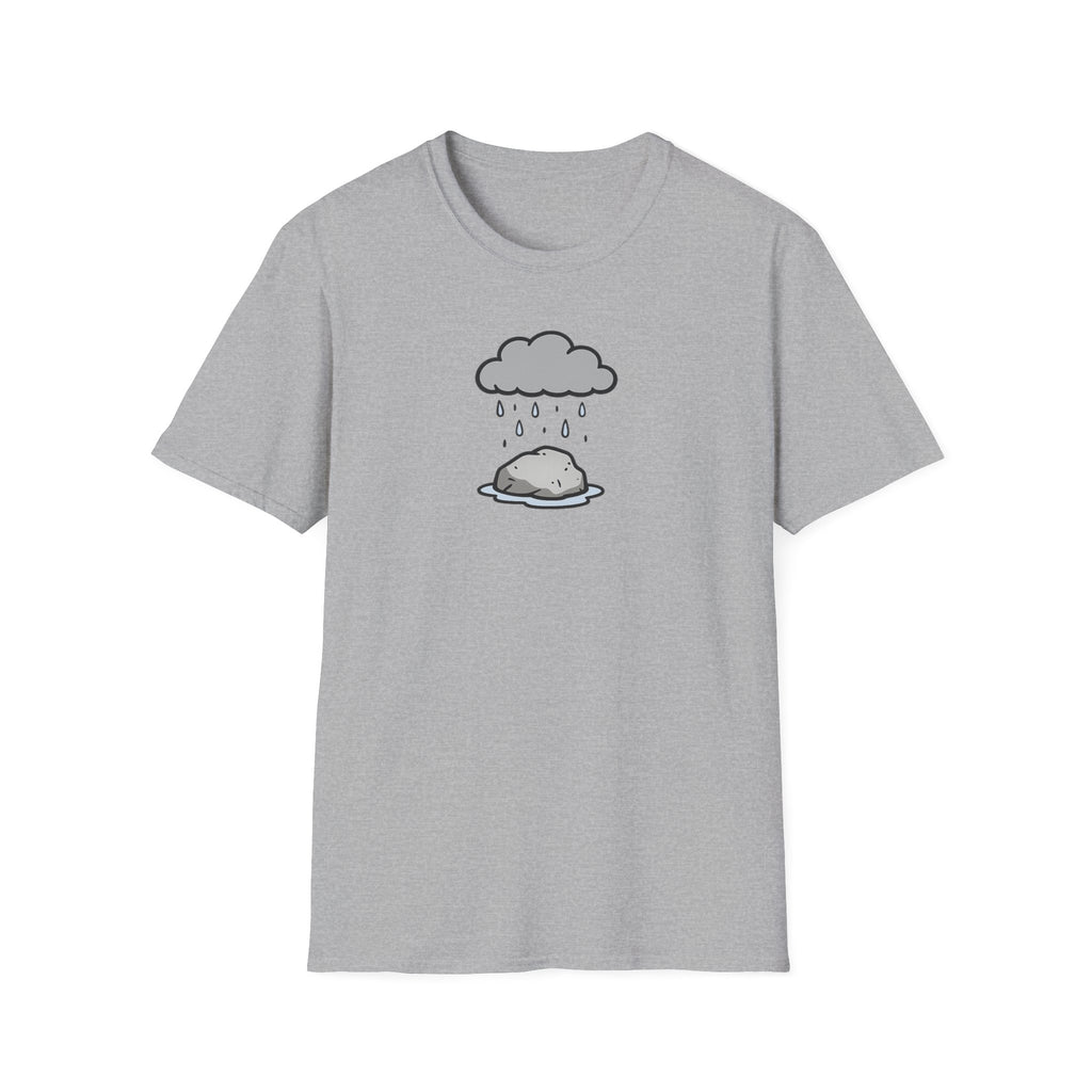 Raining on a rock