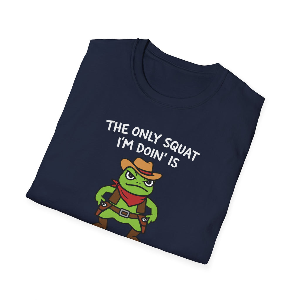 the only squat i'm doing is diddly