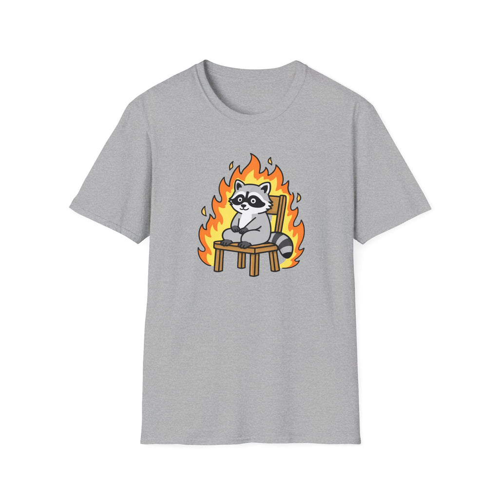 Raccoon On Fire