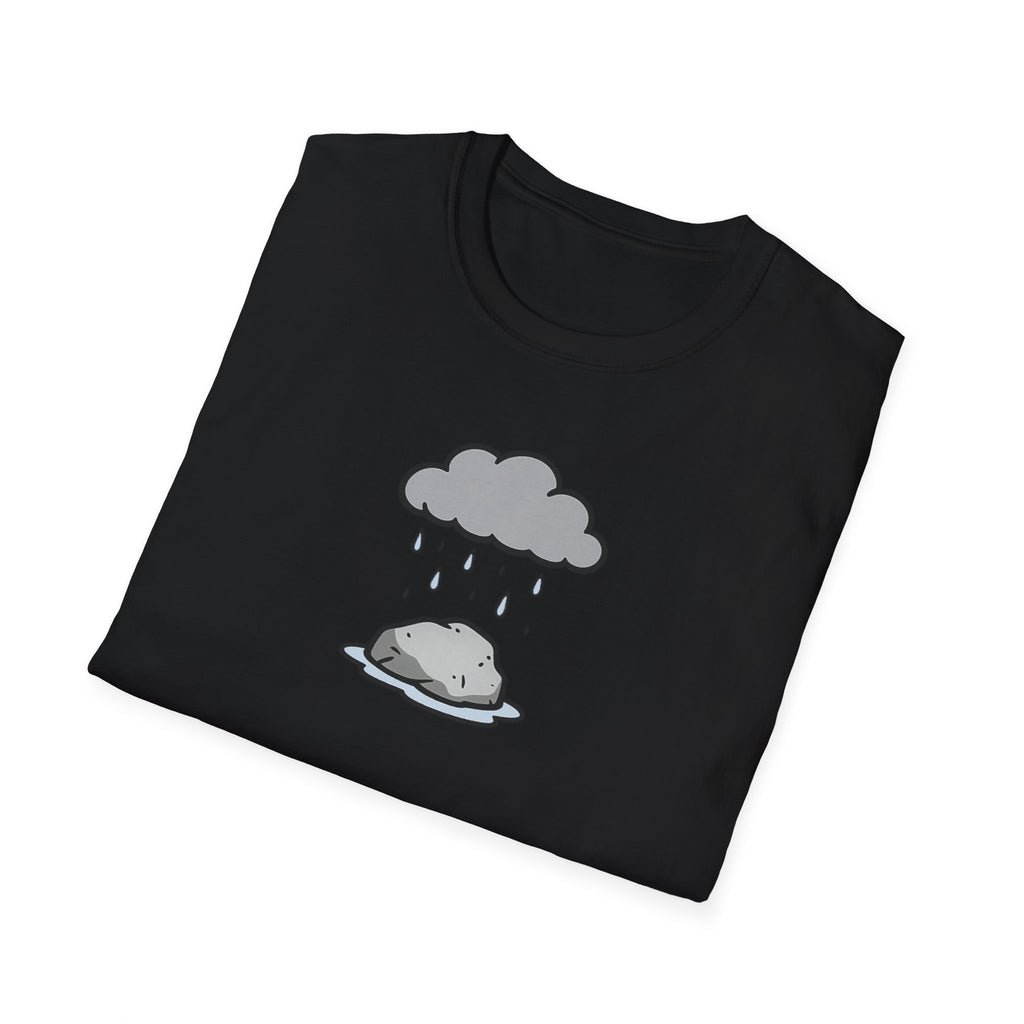 Raining on a rock