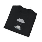 Raining on a rock
