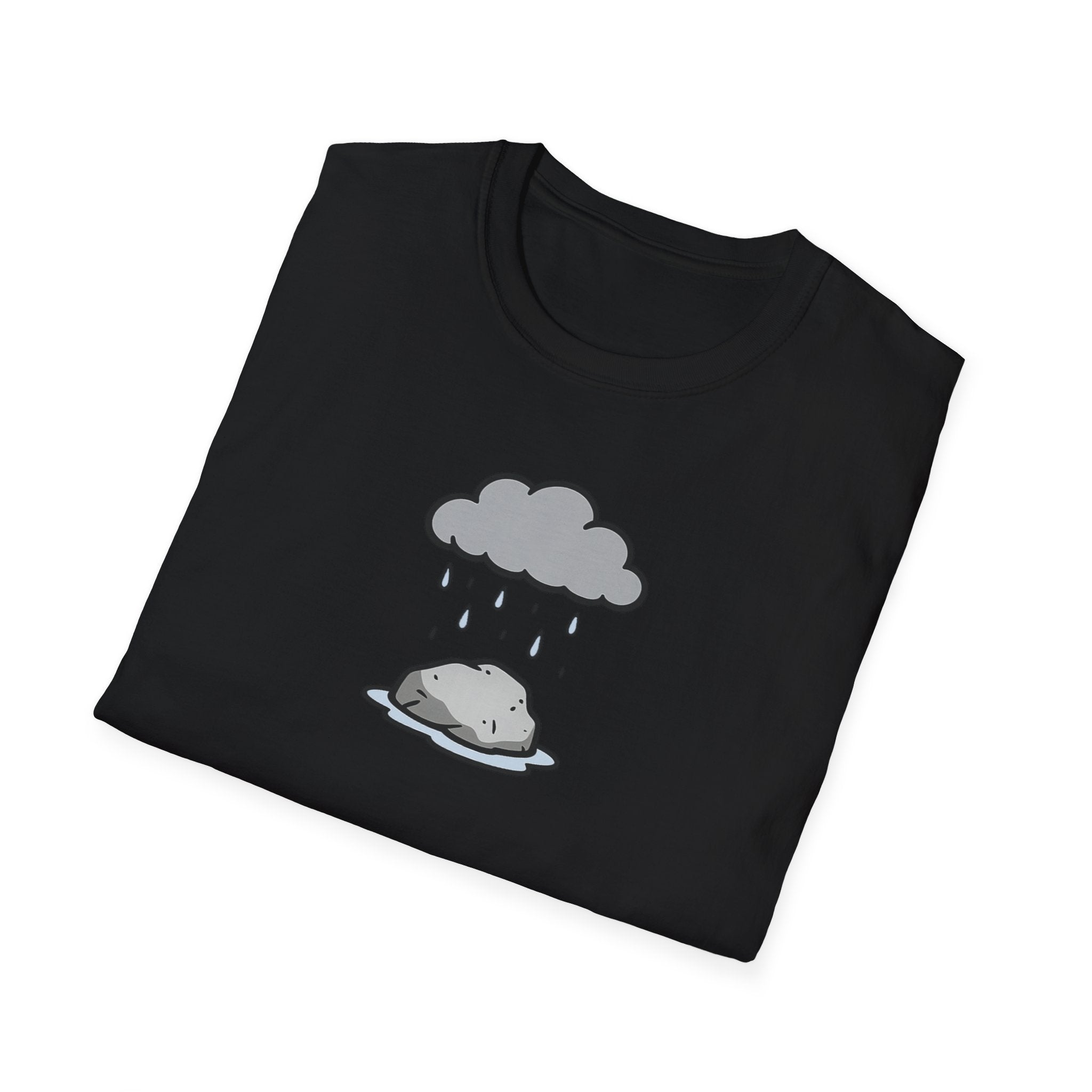 Raining on a rock