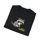 Raccoon Touching Grass