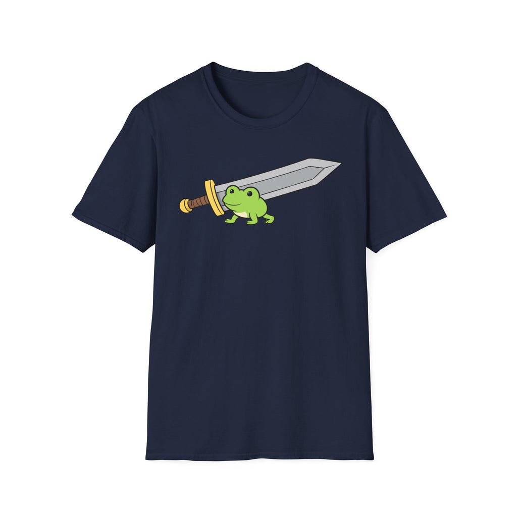 Frog Holding Sword