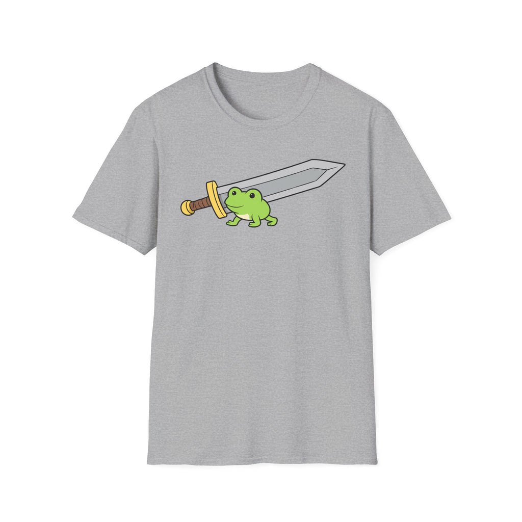 Frog Holding Sword
