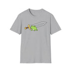 Frog Holding Sword