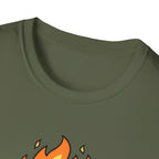 Raccoon On Fire