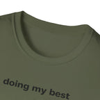 doing my best